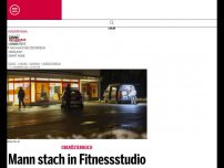 Bild zum Artikel: Mann stach in Fitnessstudio auf Ehefrau ein – Lebensgefahr