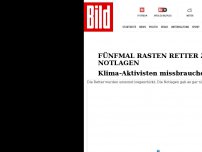 Bild zum Artikel: Fake-Notlagen in Essen (NRW) - Klima-Aktivisten missbrauchen Notruf-App