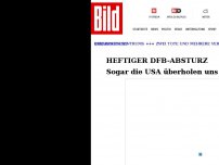 Bild zum Artikel: Heftiger DFB-Absturz - Sogar die USA überholen uns im Fußball!