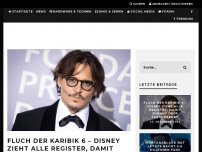 Bild zum Artikel: Fluch der Karibik 6 – Disney zieht alle Register, damit Johnny Depp zurückkehrt