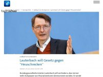 Bild zum Artikel: Lauterbach plant Gesetz gegen Aufkauf von Arztpraxen durch Investoren