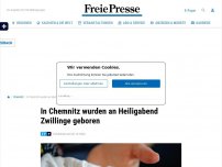 Bild zum Artikel: In Chemnitz wurden an Heiligabend Zwillinge geboren