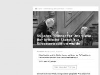 Bild zum Artikel: 50 Jahre 'Dinner for One': Wie die britische Sketch zur Silvestertradition wurde