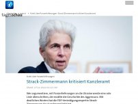 Bild zum Artikel: Strack-Zimmermann kritisiert Kanzleramt wegen Ukraine-Politik