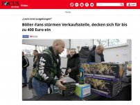 Bild zum Artikel: Böller, Raketen, Batterien: Feuerwerksliebhaber stürmen...