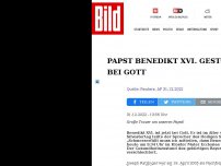 Bild zum Artikel: Die Welt trauert um unseren Papst - Benedikt (95) ist tot