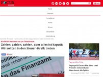 Bild zum Artikel: Die FOCUS-Kolumne von Jan Fleischhauer - Zahlen, zahlen, zahlen, aber alles ist kaputt: Wir sollten in den Steuer-Streik treten