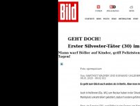 Bild zum Artikel: Geht doch! - Erster Silvester-Täter (30) im Knast