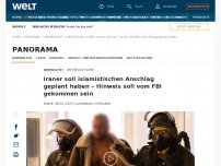 Bild zum Artikel: Iraner soll mit Cyanid und Rizin islamistischen Anschlag geplant haben