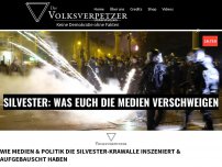 Bild zum Artikel: Wie Medien & Politik die Silvester-Krawalle inszeniert & aufgebauscht haben