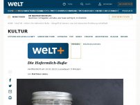 Bild zum Artikel: Die Hafermilch-Buße