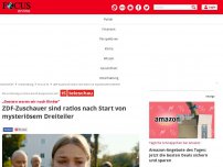 Bild zum Artikel: „Gestern waren wir noch Kinder“: ZDF-Zuschauer sind ratlos nach...