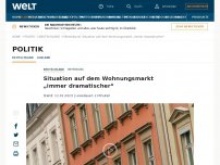 Bild zum Artikel: Situation auf dem Wohnungsmarkt „immer dramatischer“