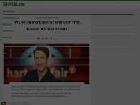 Bild zum Artikel: WDR-Rundfunkrat will sich mit Klamroth befassen