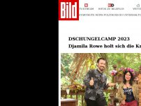 Bild zum Artikel: Dschungelcamp 2023 - Djamila Rowe bekommt die Krone