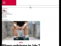 Bild zum Artikel: Männer verbringen im Jahr 7 Stunden freiwillig am Klo, 'um Ruhe zu haben'