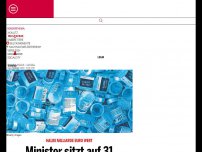 Bild zum Artikel: Minister sitzt auf 31 Millionen Impf-Dosen