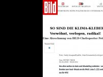 Bild zum Artikel: Straßen blockieren, Langstrecke fliegen - Die verlogene Welt der Klima-Kleber