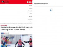 Bild zum Artikel: Biathlon-WM - Staffel der Herren im Liveticker