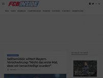 Bild zum Artikel: Salihamidzic wittert Bayern-Verschwörung: “Nicht das erste Mal, dass wir benachteiligt wurden”