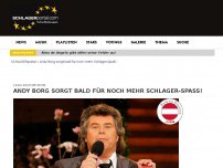 Bild zum Artikel: Andy Borg sorgt bald für noch mehr Schlager-Spaß!