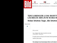 Bild zum Artikel: Er hoffte, trainierte, lächelte - Die letzten Tage von Tim Lobinger (†50)