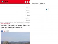 Bild zum Artikel: Baden-Württemberg - Stadt wirft dutzende Mieter raus, um Platz für Geflüchtete zu machen