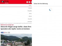 Bild zum Artikel: Millionen Euro hängen fest - Im Ahrtal treibt ein absurdes Detail deutscher Bürokratie Menschen zur Verzweiflung