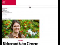 Bild zum Artikel: Biologe und Autor Clemens G. Arvay (†42) ist tot