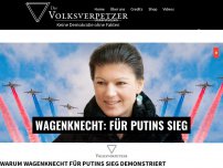 Bild zum Artikel: Warum Wagenknecht für Putins Sieg demonstriert