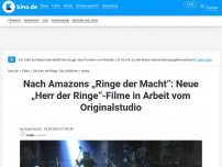 Bild zum Artikel: Nach Amazons „Ringe der Macht“: Neue „Herr der Ringe“-Filme in Arbeit vom Originalstudio