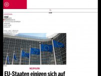 Bild zum Artikel: EU-Staaten einigen sich auf zehntes Sanktionspaket gegen Russland