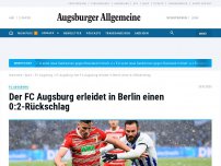 Bild zum Artikel: Dorsch in der Startelf: So spielt der FCA in Berlin