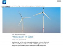 Bild zum Artikel: Windenergiebranche kritisiert 'Totalausfall' im Süden