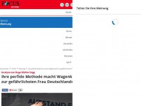 Bild zum Artikel: Analyse von Hugo Müller-Vogg - Ihre perfide Methode macht Wagenknecht zur gefährlichsten Frau Deutschlands