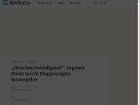 Bild zum Artikel: „Bisschen beleidigend“: Veganes Menü macht Flugpassagier fassungslos