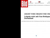 Bild zum Artikel: Angst vor Chaos und Chaoten - Leipzig reist mit Fan-Bodyguards nach Dortmund