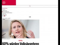 Bild zum Artikel: 60% würden Volksbegehren gegen ORF-Steuer unterschreiben