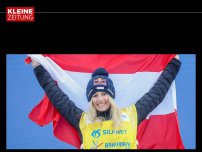 Bild zum Artikel: Gold! Anna Gasser krönte sich zur Weltmeisterin im Big Air