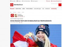 Bild zum Artikel: Anna Gasser kürt sich in Bakuriani zur Weltmeisterin