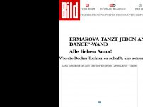 Bild zum Artikel: Alle lieben Anna! - Ermakova tanzt jeden an die „Let’s Dance“-Wand