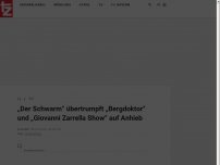 Bild zum Artikel: „Der Schwarm“ übertrumpft „Bergdoktor“ und „Giovanni Zarrella Show“ auf Anhieb