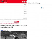 Bild zum Artikel: Tragischer Unfall: Motocross-Star Gabriela Valentini (†) ist...