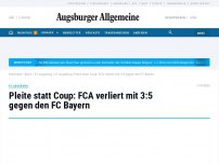 Bild zum Artikel: Tor in der zweiten Minute: Mërgim Berisha bringt den FCA in Führung