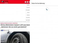 Bild zum Artikel: Berliner Polizei ermittelt in 600 Fällen: Klima-Aktivisten...