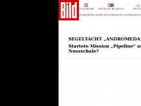 Bild zum Artikel: Segelyacht „Andromeda“ - Startete Mission „Pipeline“ auf DIESER Nussschale?