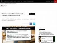 Bild zum Artikel: Von Geräuschen bis Schlafenszeit: Lustiges aus Kinderzimmern