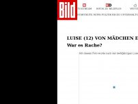 Bild zum Artikel: Luise (12) von Kindern erstochen - Mädchen sollen sie aus Rache ermordet haben