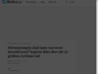 Bild zum Artikel: Wärmepumpen sind laute und teure Stromfresser? Experte klärt über die 10 größten Irrtümer auf