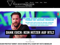 Bild zum Artikel: Euer Protest wirkt: doch keine RTL2 Soap mit Hetz-Wendler